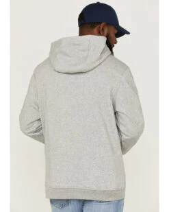 Kimes Ranch Men's TTL Heather Gray Logo Embroidered Hooded Sweatshirt -Little Wild Horse Shop 2000367375 070 P4