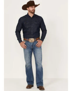 Rock & Roll Men's Vintage Medium Double Revolver Reflex Stretch Relaxed Bootcut Jeans 6 Rock & Roll Men's Vintage Medium Double Revolver Reflex Stretch Relaxed Bootcut Jeans -Little Wild Horse Shop 2000368869 414 P3