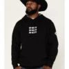 Hooey Men's "Tres" Logo Hooded Sweatshirt