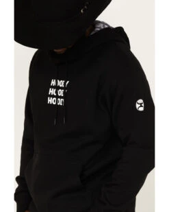 Hooey Men's "Tres" Logo Hooded Sweatshirt -Little Wild Horse Shop 2000370563 001 P3