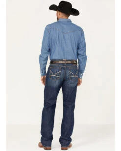 Ariat Men's M2 Prescott Kerwin Dark Wash Relaxed Stackable Bootcut Jeans 7 Ariat Men's M2 Prescott Kerwin Dark Wash Relaxed Stackable Bootcut Jeans -Little Wild Horse Shop 2000371947 400 P4