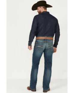 Ariat Men's M4 Cayman Ramos Medium Wash Relaxed Boot Stretch Denim Jeans 6 Ariat Men's M4 Cayman Ramos Medium Wash Relaxed Boot Stretch Denim Jeans -Little Wild Horse Shop 2000371981 400 P3