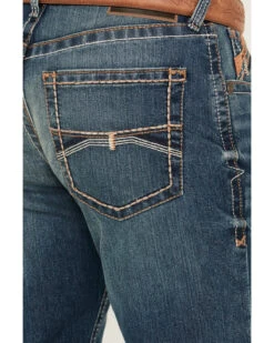 Ariat Men's M4 Cayman Ramos Medium Wash Relaxed Boot Stretch Denim Jeans 7 Ariat Men's M4 Cayman Ramos Medium Wash Relaxed Boot Stretch Denim Jeans -Little Wild Horse Shop 2000371981 400 P4
