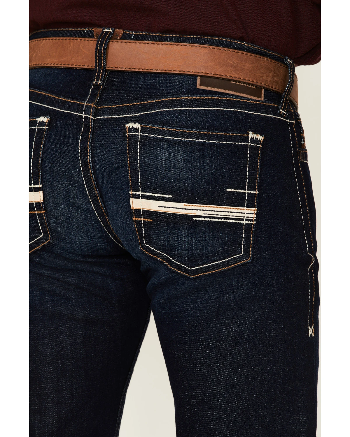 Ariat Men's M7 Rockport Ranger Dark Wash Slim Straight Jeans 4 Ariat Men's M7 Rockport Ranger Dark Wash Slim Straight Jeans - Image 4