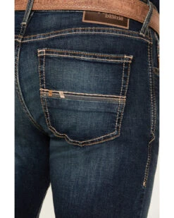 Ariat Men's M8 Morro Brawley Dark Wash Modern Slim Tapered Jeans -Little Wild Horse Shop 2000371987 400 P4