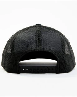 Oil Field Hats Men's Sniper Pig America Flag Rubber Patch Mesh Back Ball Cap -Little Wild Horse Shop 2000372465 022 P3