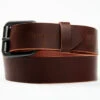Brothers & Sons Men's Miles City Leather Belt