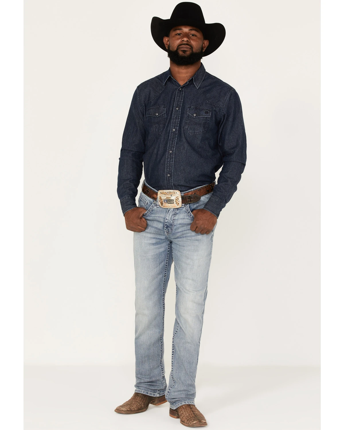 Cody James Men's Walker Light Wash Slim Straight Stretch Jeans 1 Cody James Men's Walker Light Wash Slim Straight Stretch Jeans