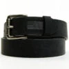 Hawx Men's Flag Tip Casual Leather Belt