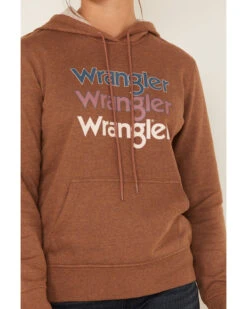 Wrangler Retro Women's Logo Graphic Hoodie -Little Wild Horse Shop 2000374084 220 P3