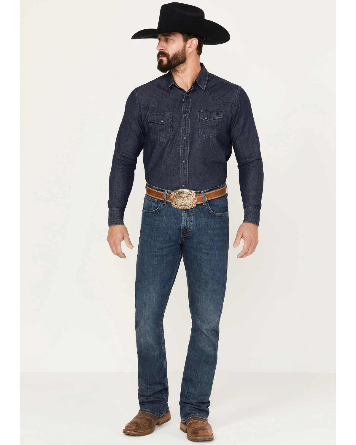 Wrangler 20x Men's 42MWX Gunmetal Dark Wash Vintage Bootcut Stretch Denim Jeans 1 Wrangler 20x Men's 42MWX Gunmetal Dark Wash Vintage Bootcut Stretch Denim Jeans