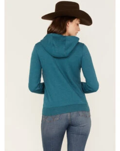 RANK 45 Women's Logo Fleece Hoodie -Little Wild Horse Shop 2000374959 441 P4