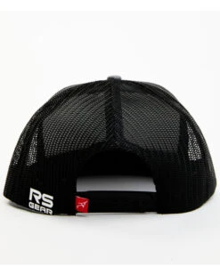 Men's Flat Brim Live Western Patch Baseball Cap 5 Men's Flat Brim Live Western Patch Baseball Cap -Little Wild Horse Shop 2000375874 022 P3