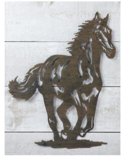 Giftcraft Horse Wall Plaque
