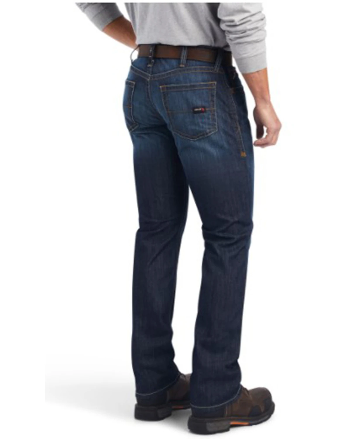 Ariat Men's FR Lassen Duralight Basic Stretch Straight Leg Jeans 2 Ariat Men's FR Lassen Duralight Basic Stretch Straight Leg Jeans - Image 2