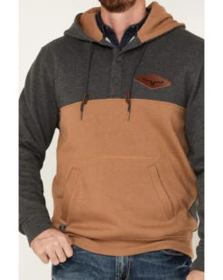 Kimes Ranch Men's Ogden 1/4 Button Hooded Pullover 6 Kimes Ranch Men's Ogden 1/4 Button Hooded Pullover -Little Wild Horse Shop 2000377177 022 P3
