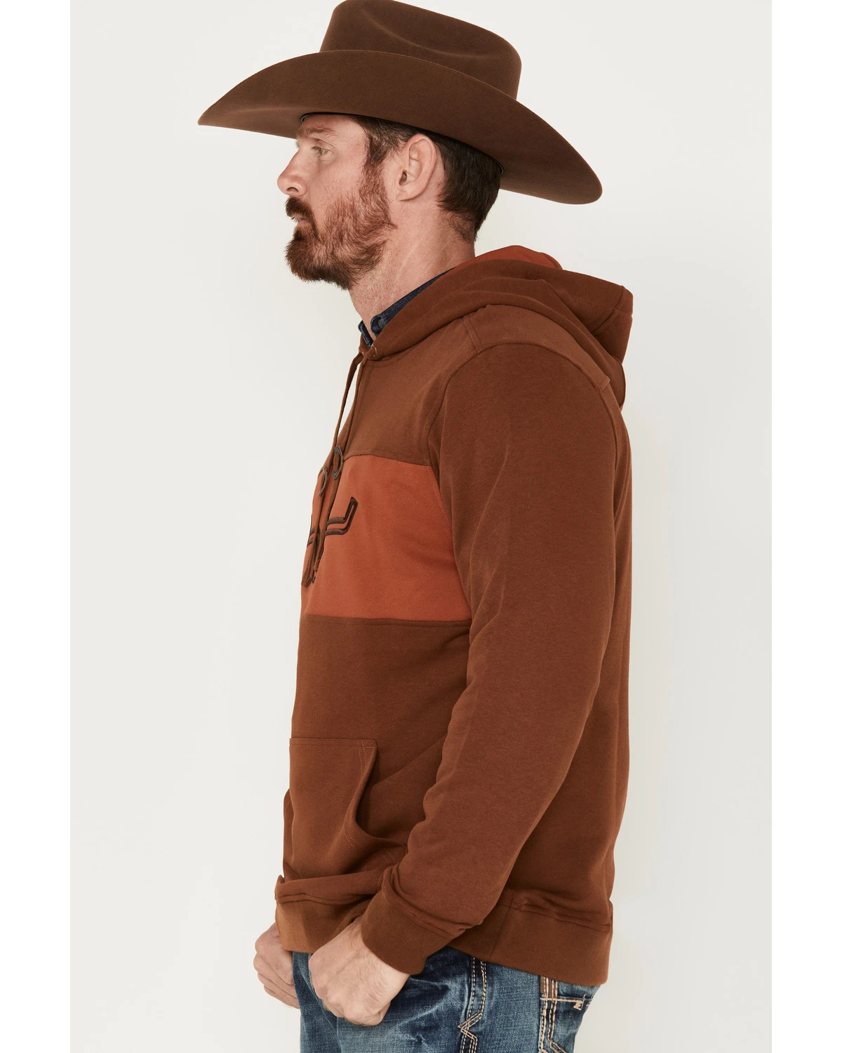 Kimes Ranch Men's Fast Talker Embroidered Logo Hooded Sweatshirt 2 Kimes Ranch Men's Fast Talker Embroidered Logo Hooded Sweatshirt - Image 2