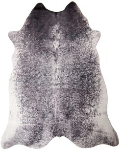 Carstens Home Small Faux Cowhide Brindle Rug