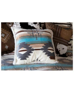 Wrangler Lone Mountain Plush Sherpa Bedspread Set - Queen -Little Wild Horse Shop 2000378327 400 P3