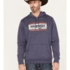 Wrangler Men's Logo Tag Hooded Sweatshirt