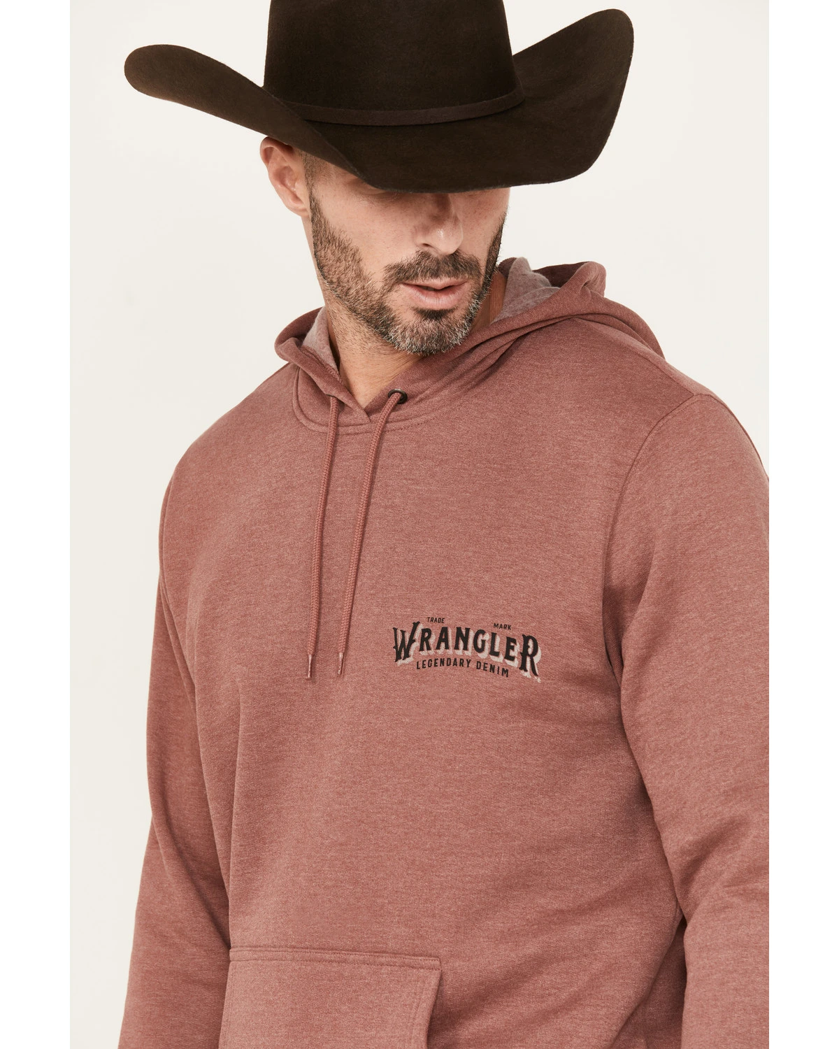 Wrangler Men's Buffalo Pullover Hooded Sweatshirt 2 Wrangler Men's Buffalo Pullover Hooded Sweatshirt - Image 2