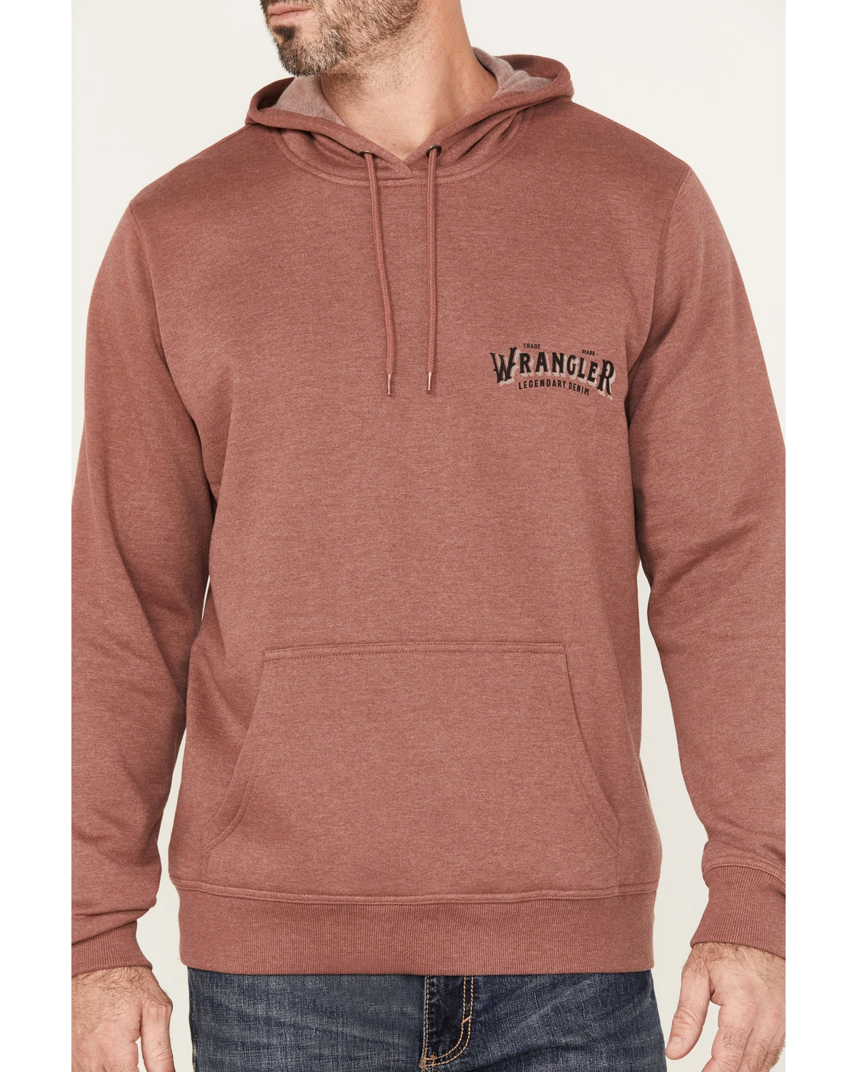 Wrangler Men's Buffalo Pullover Hooded Sweatshirt 3 Wrangler Men's Buffalo Pullover Hooded Sweatshirt - Image 3
