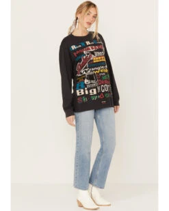 Wrangler X Fender Women's Collage Graphic Sweatshirt