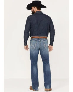 Cinch Men's Ian Medium Stonewash Slim Boot Performance Stretch Denim 6 Cinch Men's Ian Medium Stonewash Slim Boot Performance Stretch Denim -Little Wild Horse Shop 2000380103 402 P3