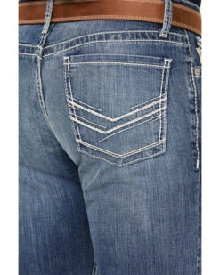 Cinch Men's Ian Medium Stonewash Slim Boot Performance Stretch Denim 7 Cinch Men's Ian Medium Stonewash Slim Boot Performance Stretch Denim -Little Wild Horse Shop 2000380103 402 P4