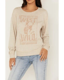 Idyllwind Women's Wild West Graphic Sweatshirt -Little Wild Horse Shop 2000380721 104 P3