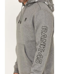 RANK 45 Men's Champion Printed Camo Hooded Sweatshirt -Little Wild Horse Shop 2000381675 070 P3