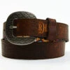 Red Dirt Hat Co. Men's Bison Leather Belt