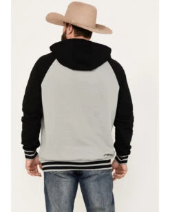 RANK 45 Men's Color Block Challenger Hooded Pullover -Little Wild Horse Shop 2000383809 020 P4