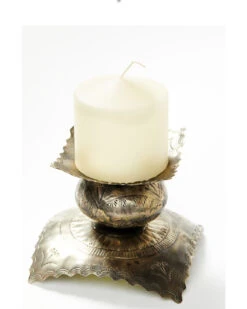 J. Alexander Short Pair Stamped Candle Holders -Little Wild Horse Shop 2000384035 040 P3