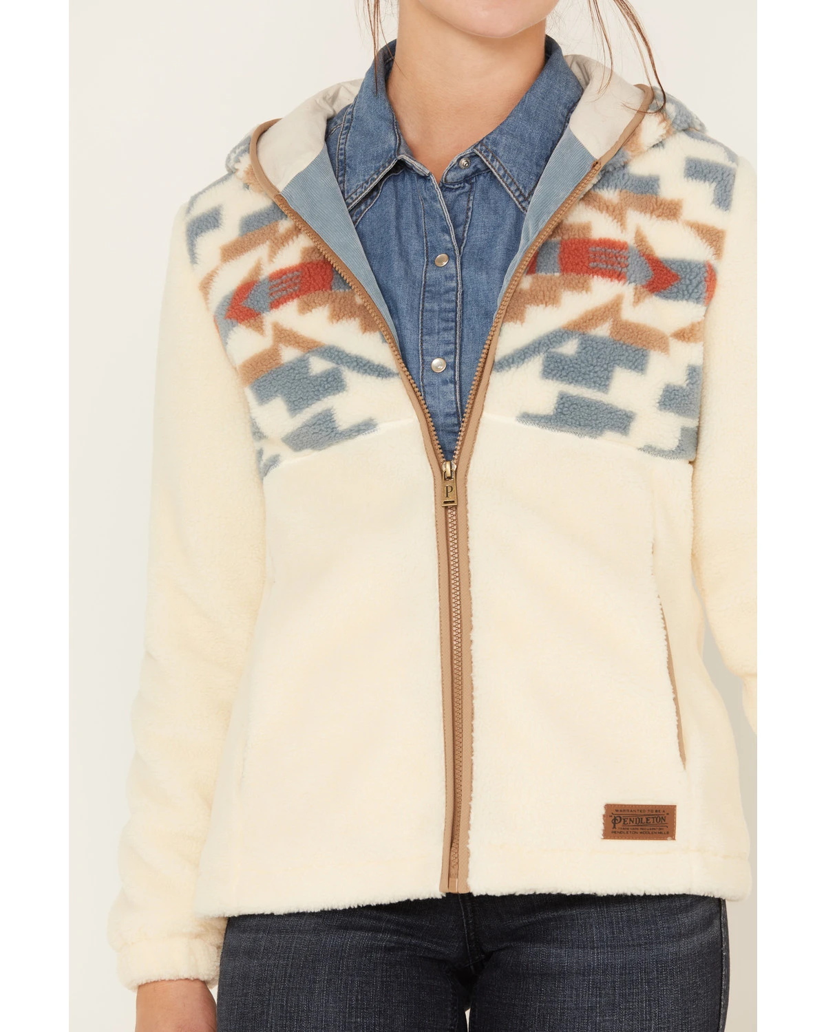 Pendleton Women's Berber Hoodie 3 Pendleton Women's Berber Hoodie - Image 3