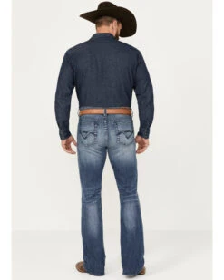 Cody James Men's Oregon Medium Wash Slim Bootcut Stretch Denim Jeans 6 Cody James Men's Oregon Medium Wash Slim Bootcut Stretch Denim Jeans -Little Wild Horse Shop 2000386281 414 P3