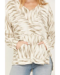 Cleo + Wolf Women's Space-Dye Baja Hoodie -Little Wild Horse Shop 2000386288 110 P3