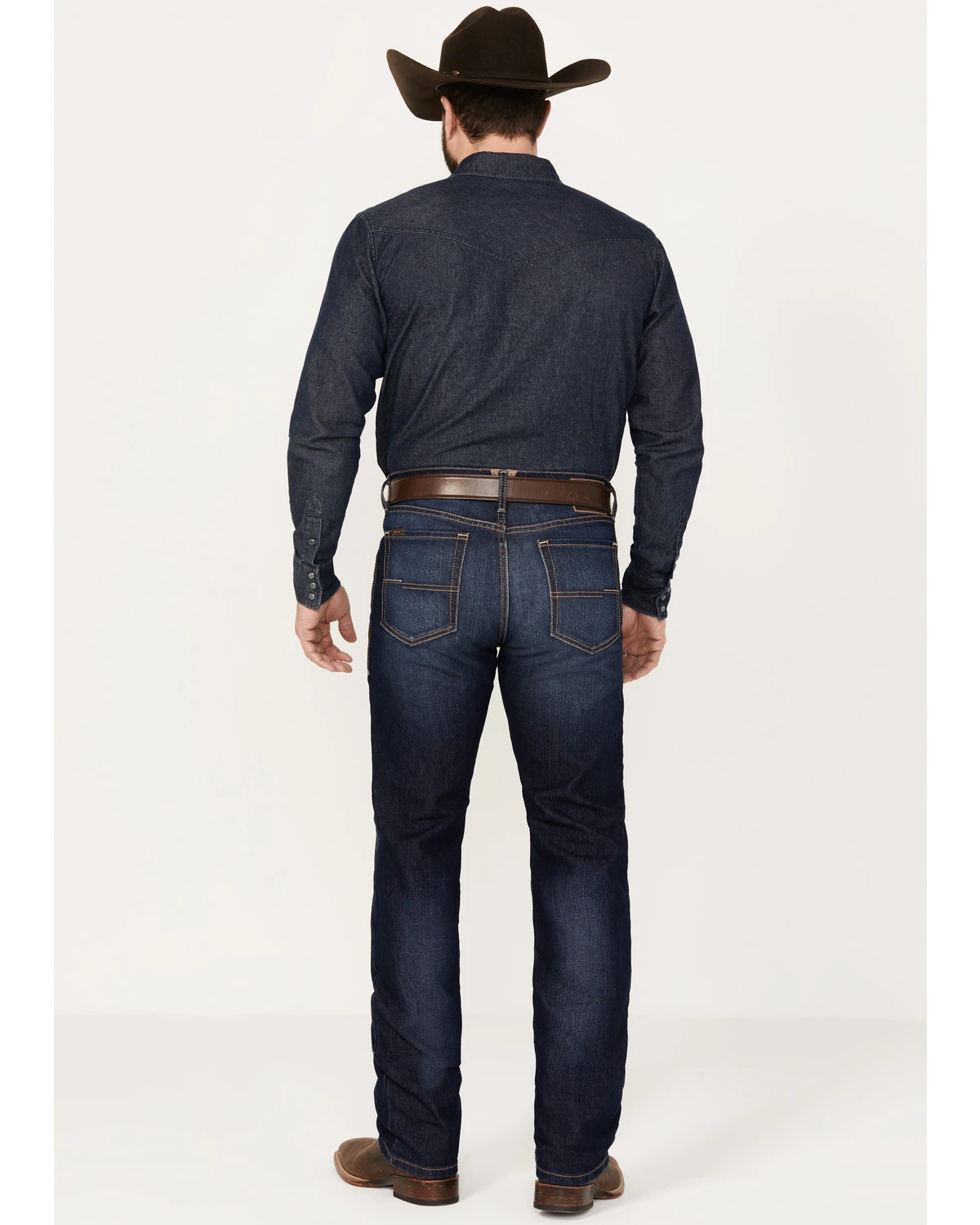 Ariat Men's M1 Hansen Slim Straight Clayton Jeans 3 Ariat Men's M1 Hansen Slim Straight Clayton Jeans - Image 3