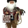 6790 15" Life Is Better On The Ranch Santa