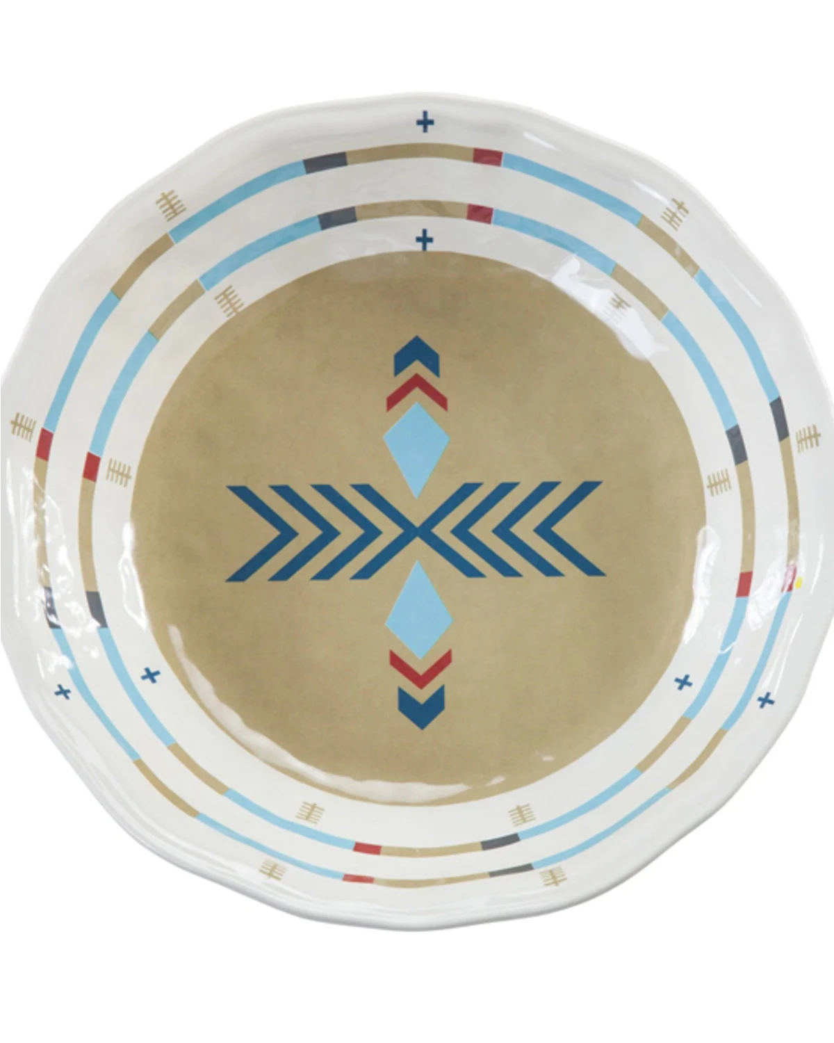 HiEnd Accents 14-Piece Spirit Valley Melamine Dinnerware Set 4 HiEnd Accents 14-Piece Spirit Valley Melamine Dinnerware Set - Image 4