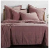 HiEnd Accents Sarsaparilla Stonewashed Cotton Canvas Full/Queen Coverlet Set
