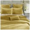 HiEnd Accents Tuscan Stonewashed Cotton & Velvet 3-Piece Full/Queen Quilt Set