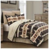 HiEnd Accents Yosemite Reversible 3-Piece Full/Queen Quilt Set