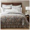 HiEnd Accents Gray Abbie Western Paisley Reversible 3-Piece Full/Queen Quilt Set