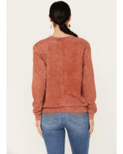 Changes Women's Bucking Horse Yellowstone Crew Neck Sweatshirt -Little Wild Horse Shop 2000393498 220 P4