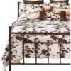 Wrangler Cowhide Quilt Set - Twin