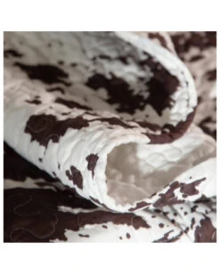 Wrangler Cowhide Quilt Set - Queen -Little Wild Horse Shop 2000394044 200 P3