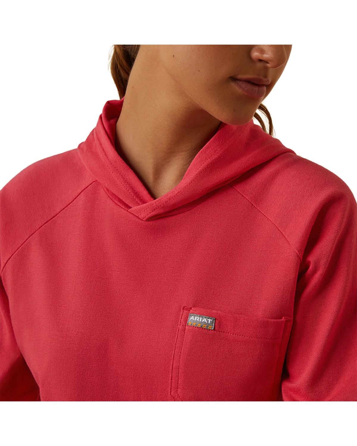 Ariat Women's Rebar CottonStrong Hooded T-Shirt 2 Ariat Women's Rebar CottonStrong Hooded T-Shirt - Image 2