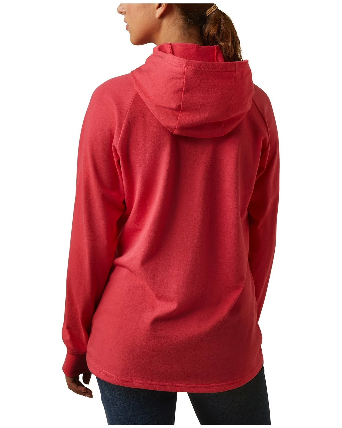 Ariat Women's Rebar CottonStrong Hooded T-Shirt 3 Ariat Women's Rebar CottonStrong Hooded T-Shirt - Image 3