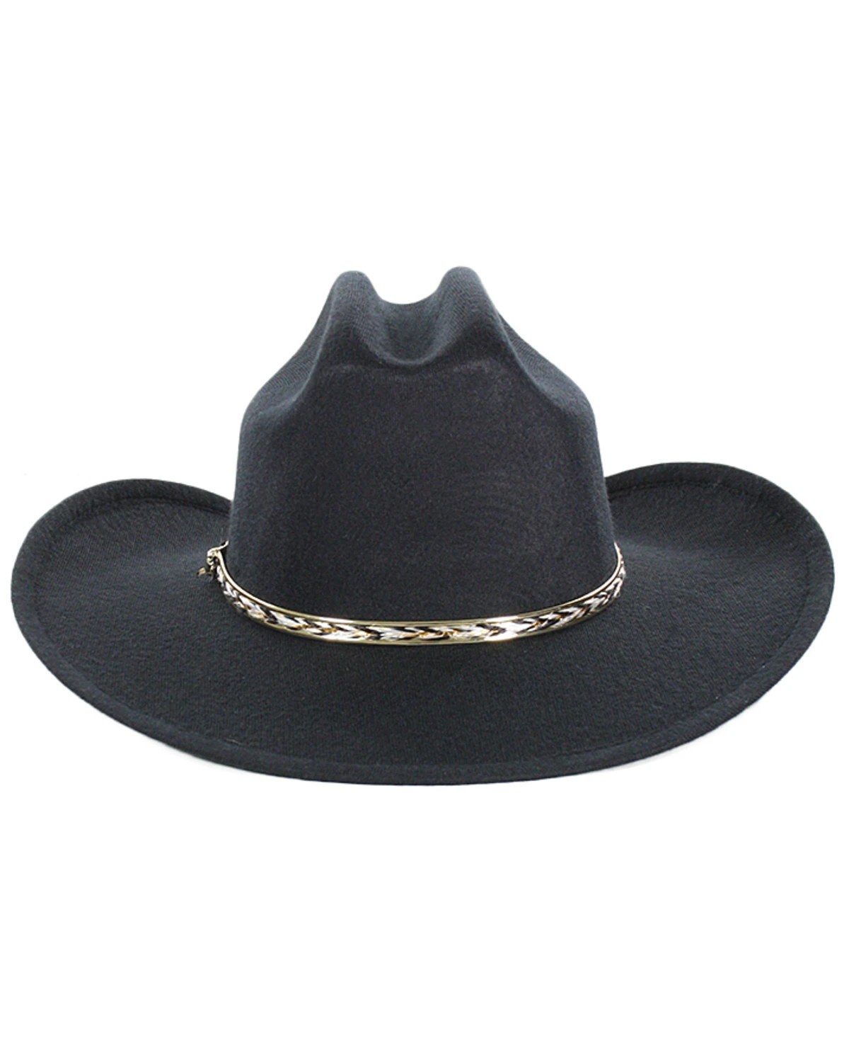 Cody James Boys' Metal Band Cowboy Hat 2 Cody James Boys' Metal Band Cowboy Hat - Image 2